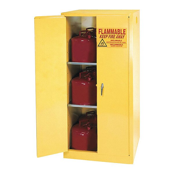Flammable Liquid Storage Cabinet, 60 GAL