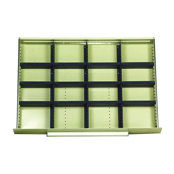Mod Drawers Divider Set F, Smooth Office Gray