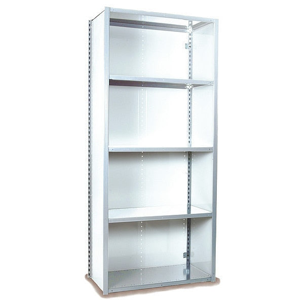 VGrip Shelf Clsd Strtr, 7x18x4, w5 shl, WH