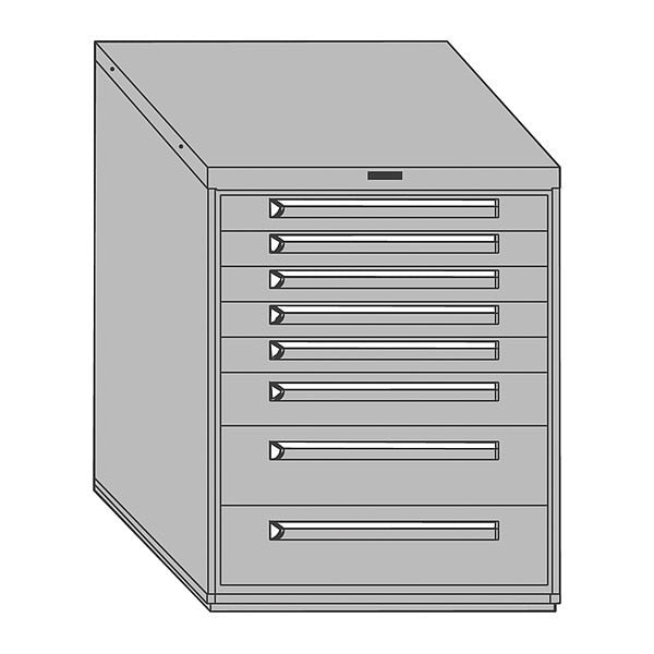 Mod Drawer Cabinet W/O Dividers, 30