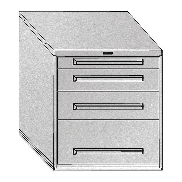 Mod Drawer Cabinet W/ Divider, 30