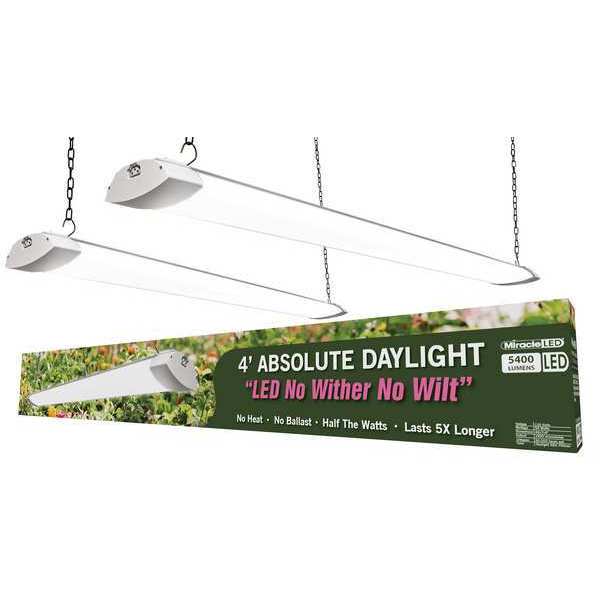 Industrial 4 ft LED Grow Light Hydroponic Full Spectrum Daylight
