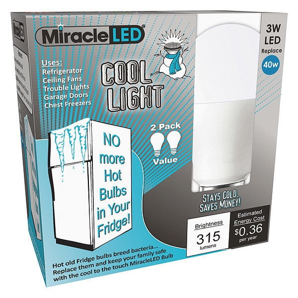 Refrigerator and Freezer Light Energy Saver LED Bulb Cool White