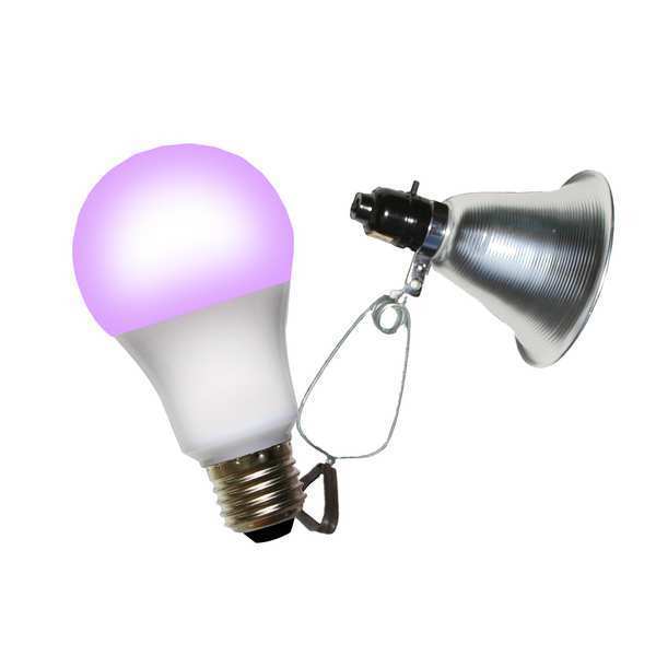 Clamp Lamp Grow Fixture + Red & Blue LED Grow Light