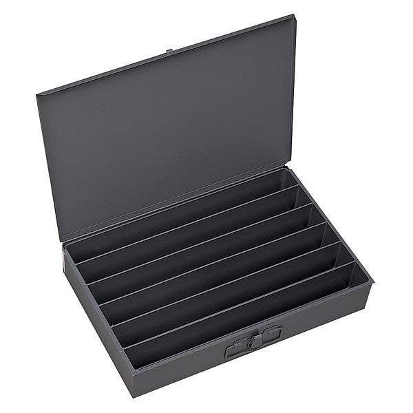 Large, 6 horizontal openings, compartment box, Individual
