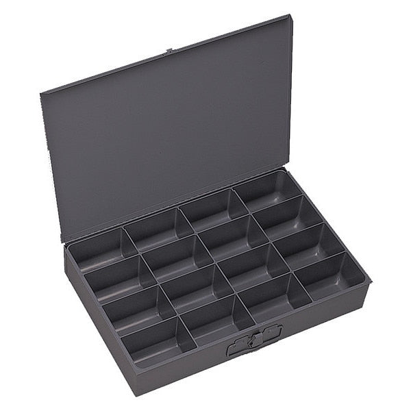 Large, 16 opening, compartment box for small parts storage, Individual
