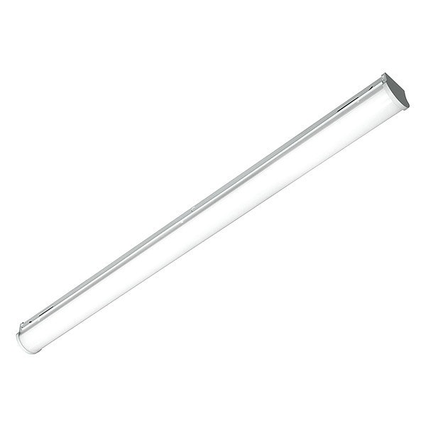LED MultiPurpose 4' Linear Luminaire with Curved Acrylic Lens, Wide Beam, 4800L, 3500K, 120-277v