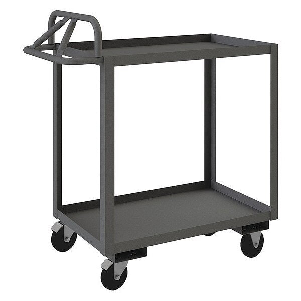 Stock Cart, 2 Shelves, 1-1/2