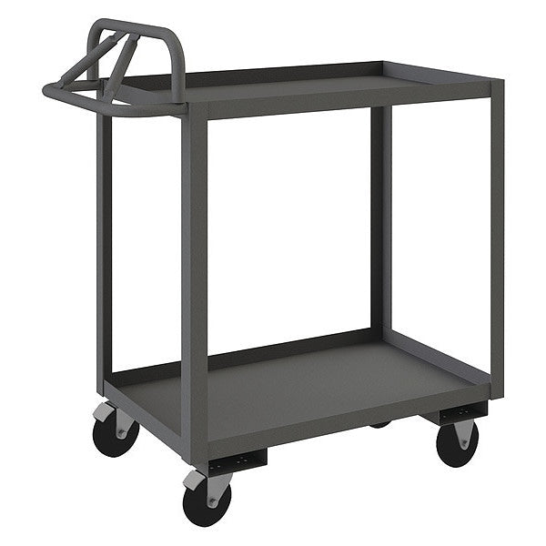 Stock Cart, 2 Shelves, 1-1/2