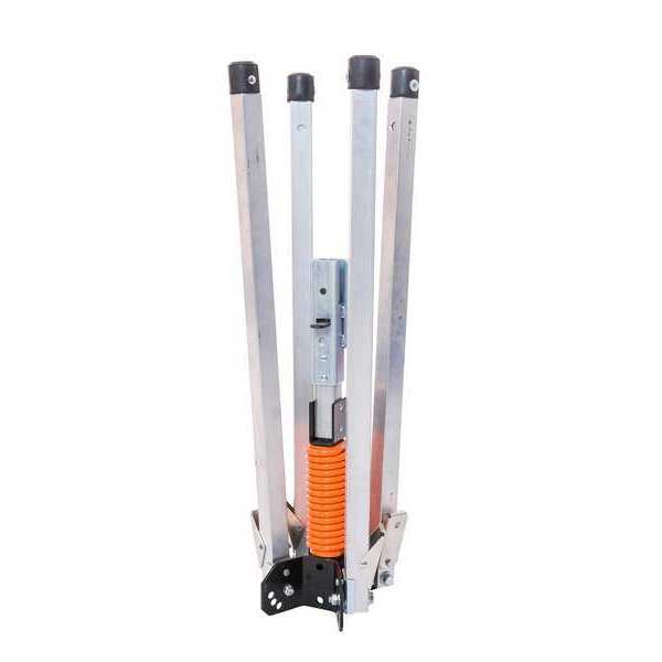 Stl Single Spring Compact Roll Up Stand