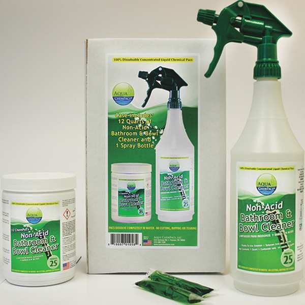 Non-Acid Bathroom and Bowl Cleaner Kit
