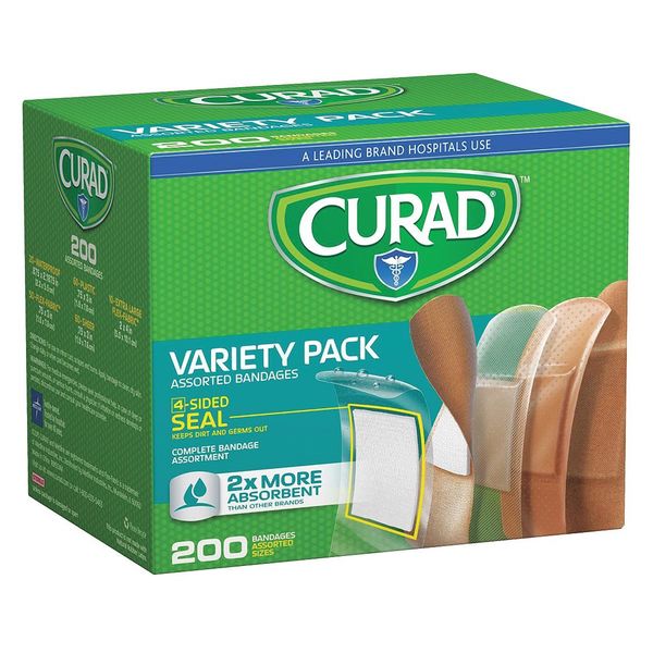 Bandages, Assorted, PK200