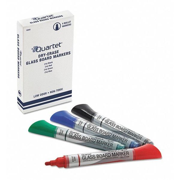 Marker, Dry Erase, Ast, PK4