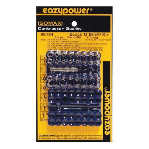 Security Bits Kit, 34 pcs.
