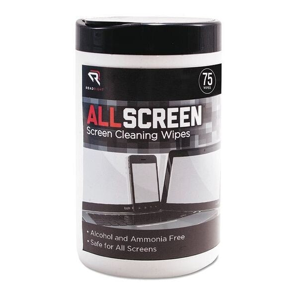 Wipes, Allscreen, Cleaner, 75Sh