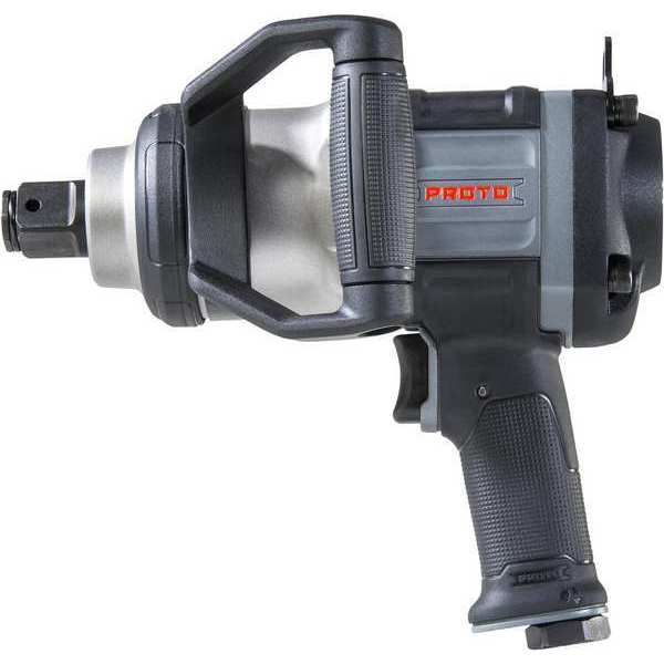 Inline Air Impact Wrench, 12 cfm, 1