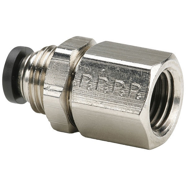 Metal Fitting, Bulkhead, Pipe 3/8