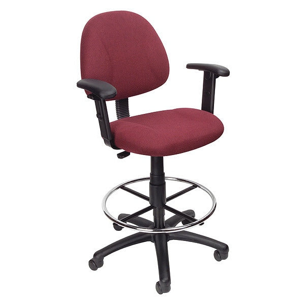 Drafting Stool (B315-By) W/Footring And Adjustable Arms
