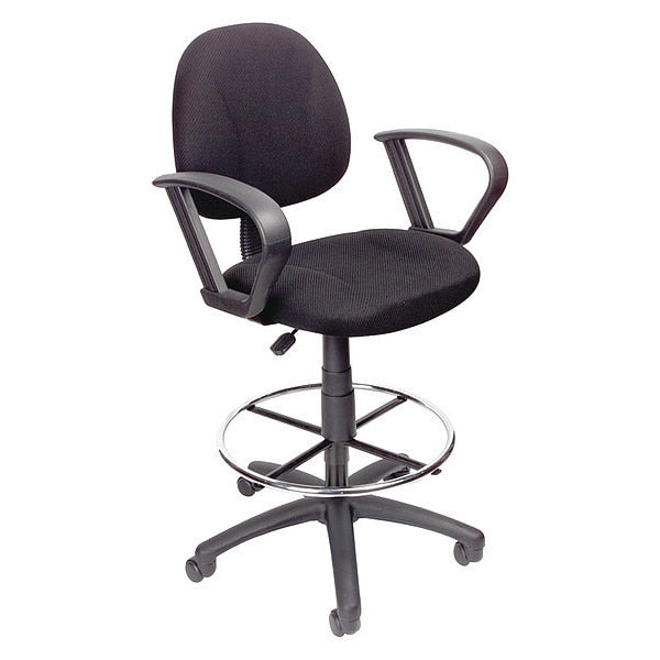Drafting Stool W/Footring And Loop Arms