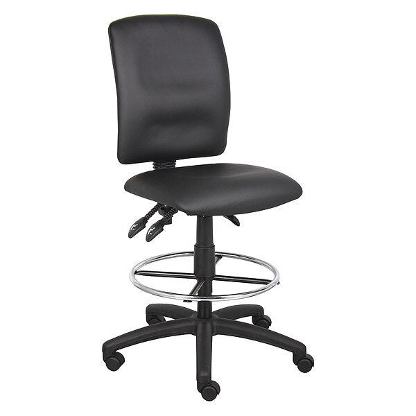 Multi-Function LeatherPlus Drafting Stool
