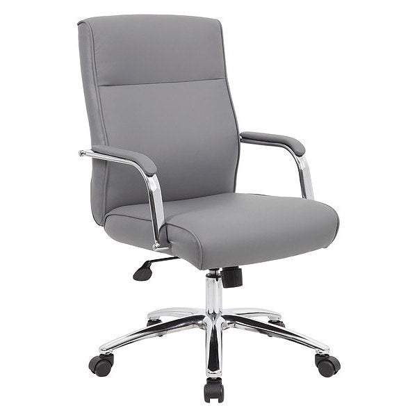 Executive Chair, Fixed, Grey