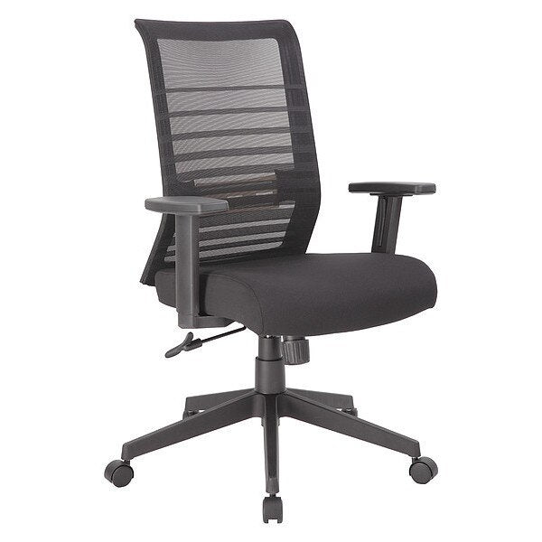Mesh Task Chair, Adjustable, Black
