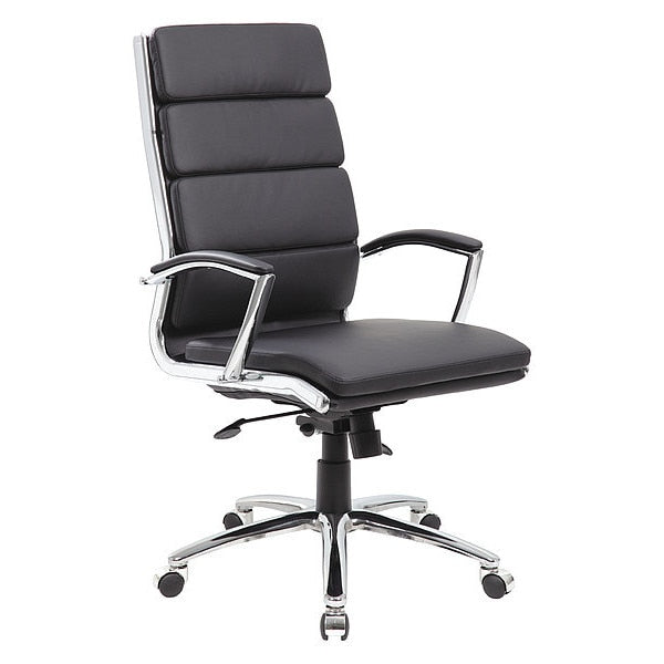 Executive Chair, Fixed, Black
