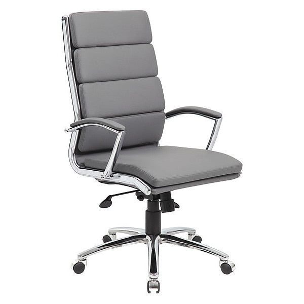 Executive Chair, Fixed, Grey