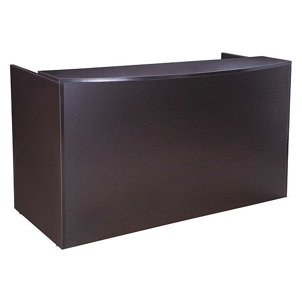 Reception Desk, 71W X 30/36D X 42H, Mocha