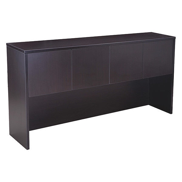 Hutch With Doors, Mocha, 71