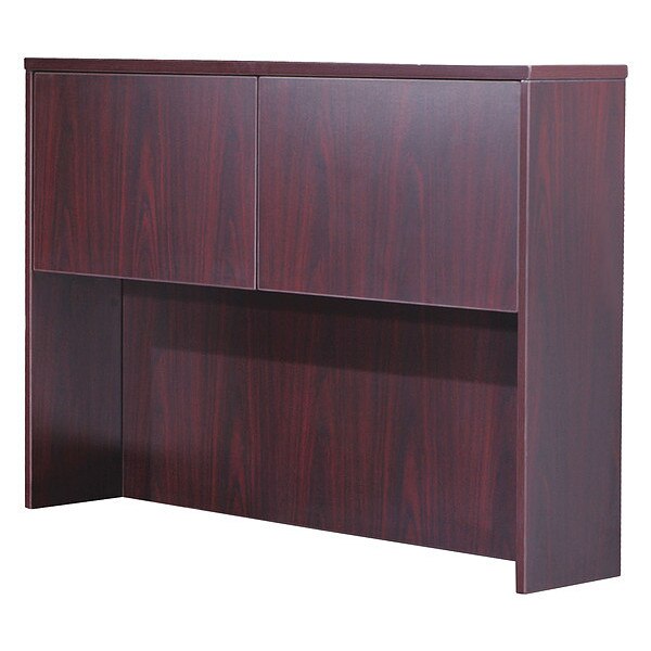 Hutch With 2 Doors, Mahogany 48