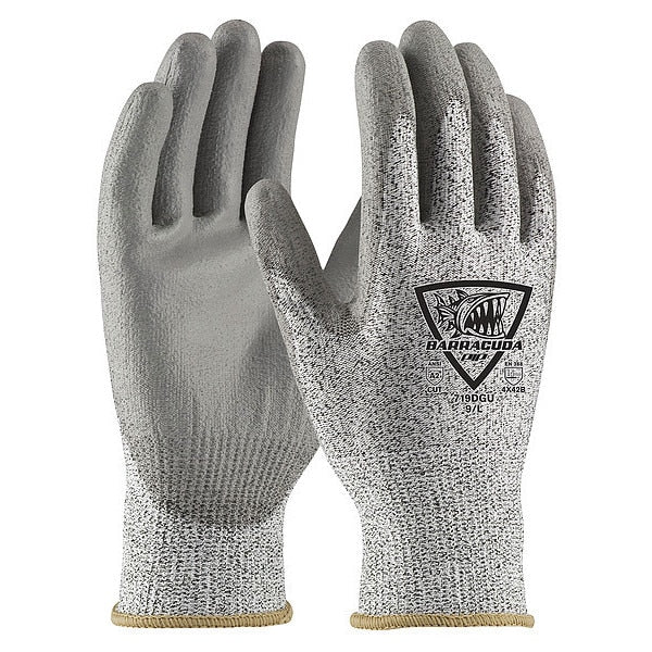 Urethane Coated Glove, Gray, XL, PK12