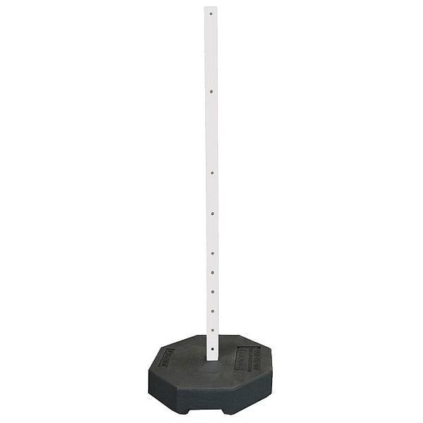 Sign Base with Post, Rubber 60 lbs.