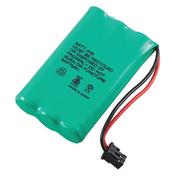 Battery 3.6 Volt Nickel Metal Hydride Ultralast Cordless Phone Battery