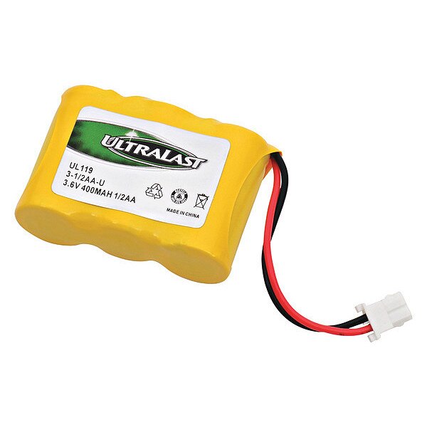 Battery 3.6 Volt Nickel Cadmium Ultralast Cordless Phone Battery