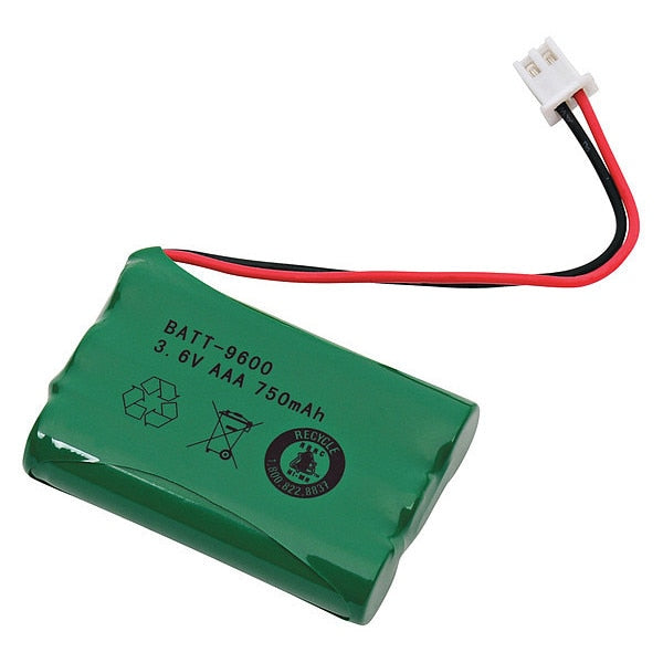 Battery 3.6 Volt Nickel Metal Hydride Ultralast Cordless Phone Battery