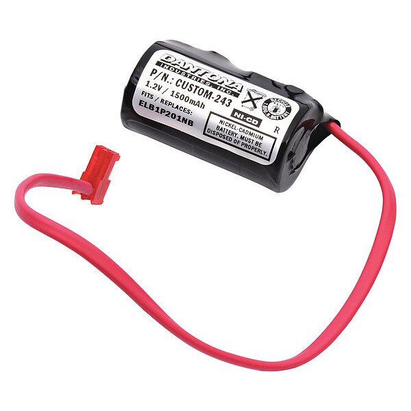 Battery 1.2 Volt Nickel Cadmium Dantona Emergency Lighting Battery