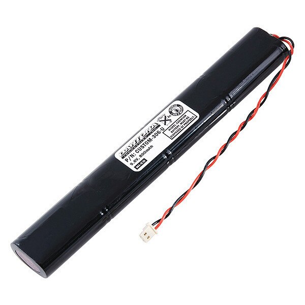 Battery 9.6 Volt Nickel Cadmium Dantona Emergency Lighting Battery