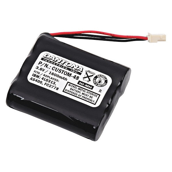 Battery 3.6 Volt Nickel Metal Hydride Dantona Emergency Lighting Battery