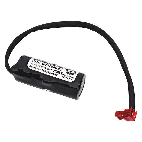 Battery 1.2 Volt Nickel Cadmium Dantona Emergency Lighting Battery