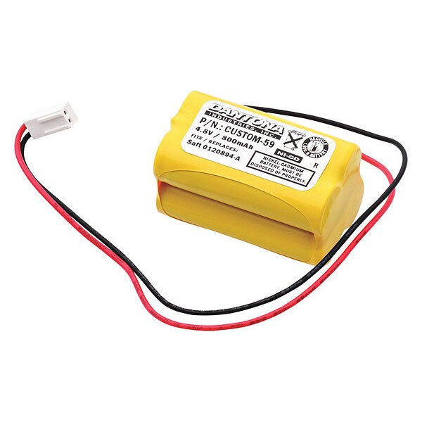 Battery 4.8 Volt Nickel Cadmium Dantona Emergency Lighting Battery