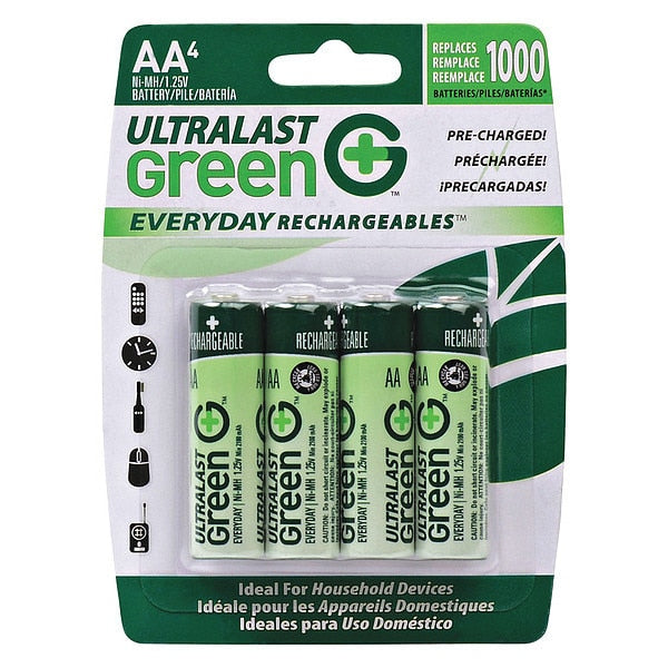 Battery, 1.2V, Nickel Metal Hydride Ul