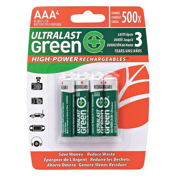 Battery, 1.2V, Nickel Metal Hydride Ul