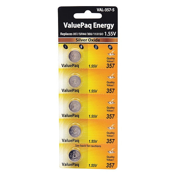 Battery 1.55 Volt Silver Oxide Dantona 5 Pack Specialty Batteries