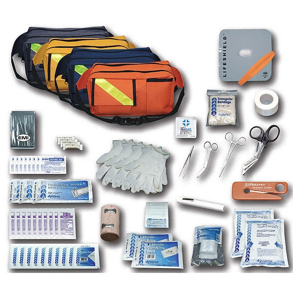 Bulk Emergency Medical Kit, 1000 Denier Cordura Nylon