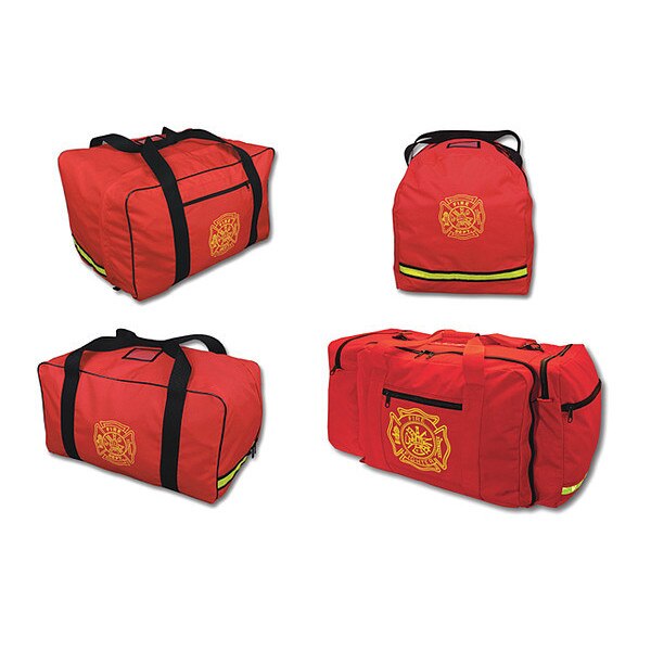 Response Gear Bag, Red W/ Maltese Cross