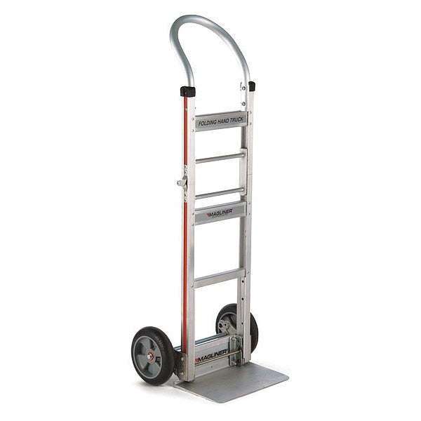 Straight Folding Hand Truck, 500 lb Cap.