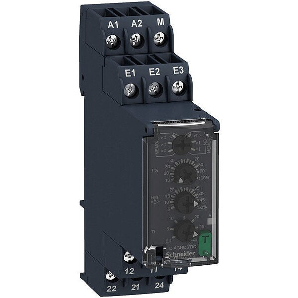 Monitor Relay, 8 A, 24-240VAC/DC, 9 Pins