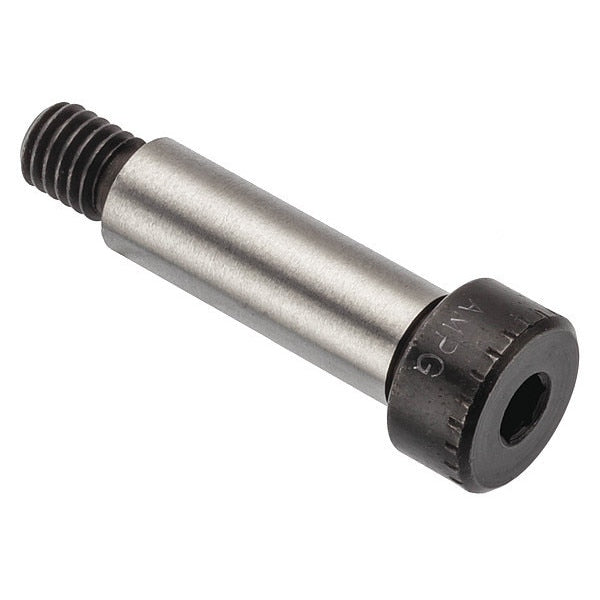 Shoulder Screw, M5 x 0.8 Thr Sz, 9.5mm Thr Lg, 8 mm Shoulder Lg, Alloy Steel