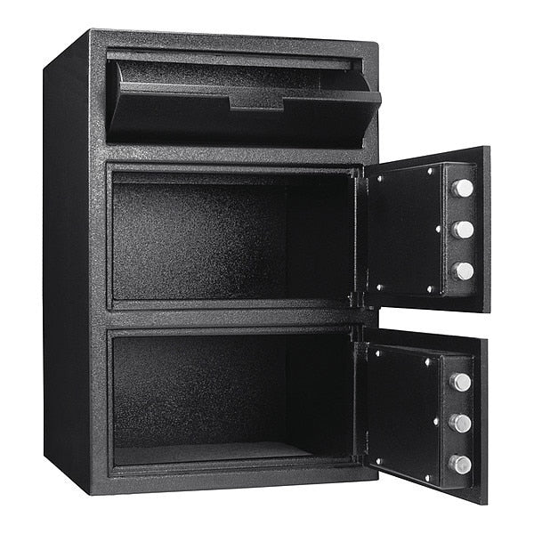 Dual Lock Keypad Depository Safe 1.6/2 Cu Ft